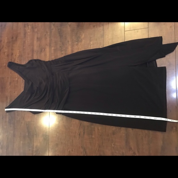 Frank Lyman Chocolate Brown Stretchy Dress - Picture 9 of 12